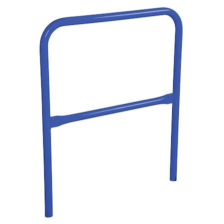 Vestil STEEL PIPE SAFETY RAILING 36 IN LENGTH BLUE VDKR-3-BL